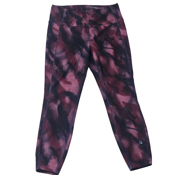 LL Bean Women's High-Rise 7/8 Print Leggings Intensity Multicolor Blossom Size M - Picture 1 of 4